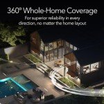 NETGEAR Orbi Quad-band WiFi 7 Mesh System RBE973S, WiFi 7 Router Plus 2 Satellite Extenders, Coverage up to 10,000 sq. ft. & 200 Devices, 10 Gbit Internet Port, BE27000 802.11be (up to 27Gbps)