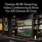 NETGEAR Orbi Quad-band WiFi 7 Mesh System RBE973S, WiFi 7 Router Plus 2 Satellite Extenders, Coverage up to 10,000 sq. ft. & 200 Devices, 10 Gbit Internet Port, BE27000 802.11be (up to 27Gbps)