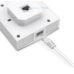 TP-Link EAP650-Wall WiFi 6 Access Point, AX3000 Gigabit Wireless Access Points, Omada Mesh, Support PoE+ Powered, Seamless Roaming Extended Range, Free Controller Software,Centralized Cloud Management