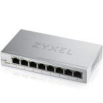 Zyxel 8 Port Gigabit Web Managed Switch | Plug & Play | Supports VLAN, QoS, IGMP & LAG | Fanless [GS1200-8]