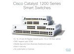 Cisco Catalyst 1200-16P-2G Smart Switch, 16 Port GE, PoE, 2x1GE SFP, Limited Lifetime Protection (C1200-16P-2G)