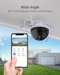 EZVIZ 2.5K Pan/Tilt/Zoom Wi-Fi Security Camera, Outdoor CCTV, 360° View, AI Human Detection, 30M Colour Night Vision, Two-Way Talk, Work with Alexa & Google, 256 GB SD Card/Cloud Storage (C8W 4MP)