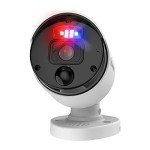 Swann Professional NVR Security System with 2TB HDD, 4K UHD, 4 Camera 8 Channel, Wired Surveillance CCTV, Outdoor Indoor, PoE, Colour Night Vision, Heat Motion Sensing, Smart Video Analytics, 889904