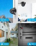 ZOSI 3K Lite 16CH Security Camera System with AI Human Vehicle Detection,16 Channel CCTV DVR with 2TB HDD and 12 x 1080p Indoor Outdoor Dome Camera, 80ft Night Vision, 90° View Angle, Alert Push