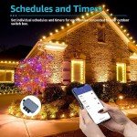 NineLeaf 3 Gang Outdoor Switch Box,Upgraded Smart Heavy-Duty Waterproof Outdoor Electrical Box IP66,WiFi light Timer Outdoor Compatible with Tuya/Smart Life,Cable Gland Included,110V-240V,Outdoor Use