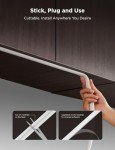 Govee COB LED Strip Light Pro, Smart Strip Light Compatible with Alexa, Google Assistant and Matter, RGBICW Light with Warm White, Color Changing Light Strip, LED Lights for Bedroom, Cabinet, 3m