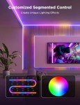 Govee COB LED Strip Light Pro, Smart Strip Light Compatible with Alexa, Google Assistant and Matter, RGBICW Light with Warm White, Color Changing Light Strip, LED Lights for Bedroom, Cabinet, 3m