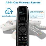 SofaBaton U2 Universal Remote Control - Smart Universal Remote with APP for TV DVD STB Projector Compatible with Samsung LG Netflix SKY Q
