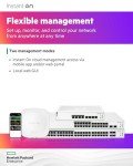 HPE Networking Instant On Switch Series 1830 24-Port Gb Smart-managed Layer 2 Ethernet Switch with PoE | 24x 1G | 2x SFP | 12x CL4 PoE (195W) | Fan-less | UK Cord (JL813A#ACC)