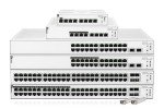 Aruba Instant On 1830 24-Port Gb Smart-Managed Layer 2 Switch with PoE | 24x 1G | 2X SFP | 12x CL4 PoE (195W) | Fanless | EU Cable (JL813A#ABB)