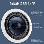 Polk Audio RC60i 2-Way In-Ceiling Speakers (Pair, White)