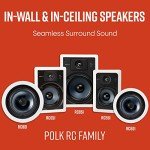 Polk Audio RC60i 2-Way In-Ceiling Speakers (Pair, White)