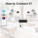 Herdio 6.5" 4 PCS 600 Watts Ceiling Bluetooth Speakers Home recessed Ceiling Speaker System perfect for, Kitchen,Bedroom,Bathroom,Covered Patio