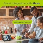 【Work with Alexa】SANNCE Wireless CCTV Camera System, 8CH 5MP NVR, 4X 3.0MP Outdoor Security IP Cameras with P2P, One-Way Audio, Dual WiFi System, Human AI Motion Detection(1TB Hard Disk Pre-install)