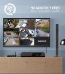SANSCO 8CH POE Security Camera System with 1TB