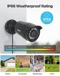 ZOSI 16CH 1080P Security Camera System with DVR
