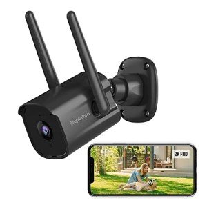Septekon Outdoor Wireless Security Camera - 2K Night Vision