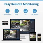 SANNCE 8CH 4K PoE CCTV System with Cameras