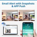 SANNCE 8CH 4K PoE CCTV System with Cameras