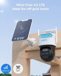 Reolink 4G Solar Outdoor Security Camera with Auto-Tracking