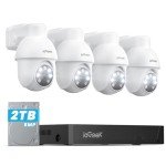 ieGeek 5MP PoE Security Camera System with AI