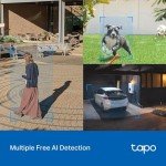 Tapo C520WS 2K Outdoor Security Camera with AI