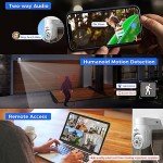 Hiseeu 5MP PoE PTZ Security Camera System