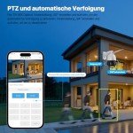 SV3C 4K PTZ Security Camera with AI Detection