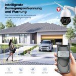 SV3C 4K PTZ Security Camera with AI Detection