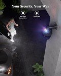 4K Outdoor Security Camera with Dual-Lens Zoom