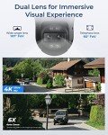 Reolink 4K PTZ Outdoor Security Camera with Zoom