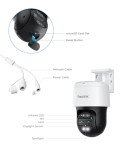 Reolink 4K PTZ Outdoor Security Camera with Zoom