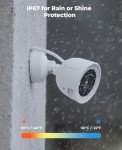 Napcat 4K PoE Security Camera System with Night Vision