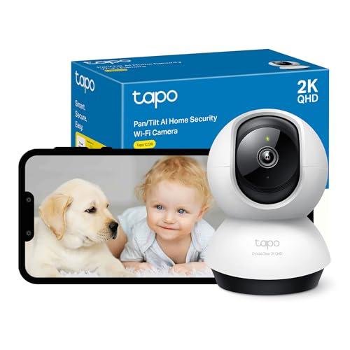 Tapo 2K Indoor WiFi Security Camera with AI