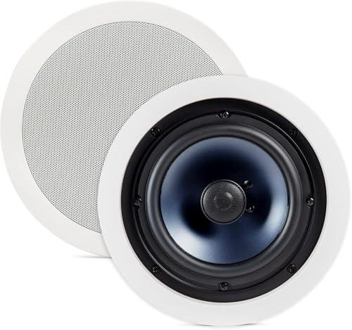 Polk Audio RC60i 2-Way In-Ceiling Speakers (Pair, White)
