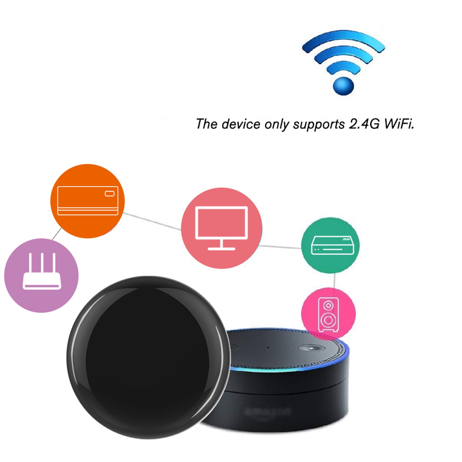 Smart Home WiFi Remote Control with Voice Activation