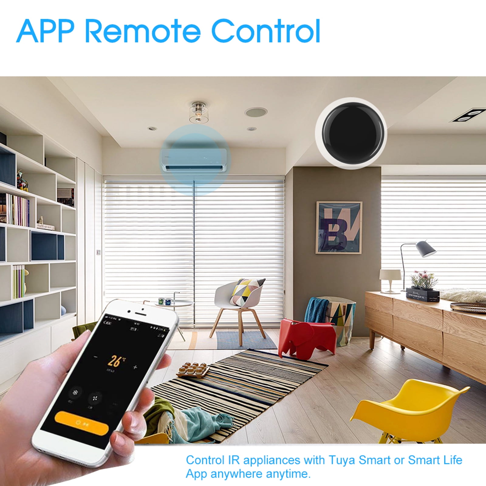 Smart Home WiFi Remote Control with Voice Activation