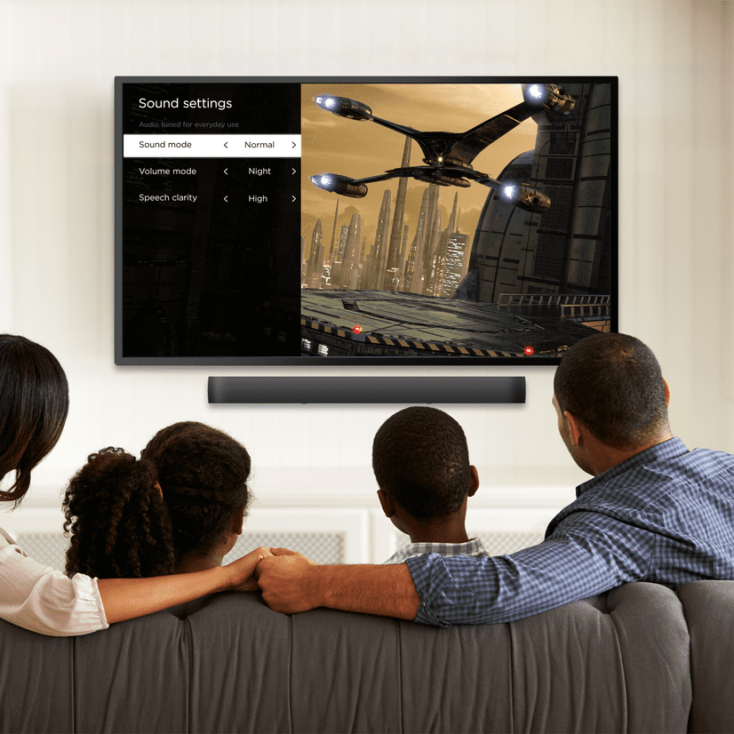 Onn Roku Smart Soundbar with 4K Player