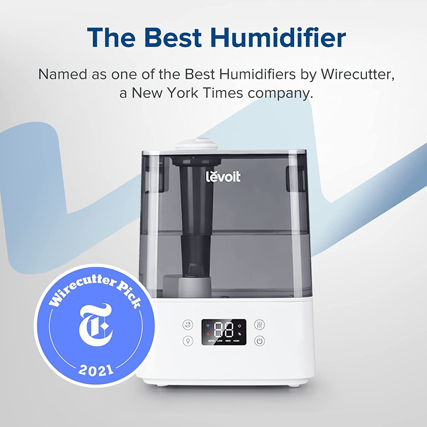 Levoit Smart Humidifier with Nightlight - 6L