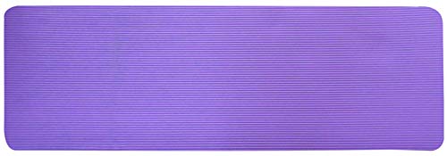 Purple Anti-Tear Yoga Mat with Carrying Strap