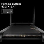 Cursor Fitness Folding Treadmill with Pulse Sensor, 2.5HP