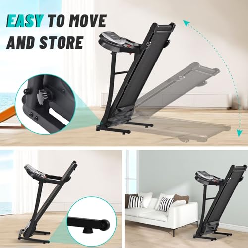 Merax Home Treadmill with Incline and Pulse Sensor