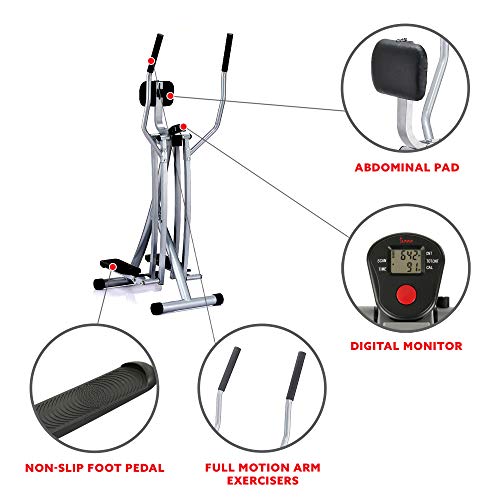 Sunny Health & Fitness SF-E902 Air Walk Elliptical