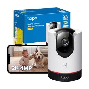 Tapo 4MP Indoor WiFi Security Camera with 360° View