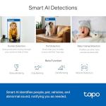 Tapo 2K QHD Indoor WiFi Security Camera