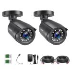 ZOSI 2-Pack 1080P Outdoor Security Cameras