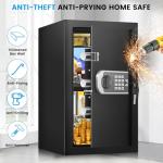 Waterproof Fireproof Digital Safe with Keypad