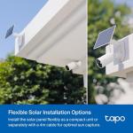 Tapo 2K Solar Security Camera Kit with Night Vision
