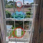 Wireless Shed Alarm Twin Pack with Remote Control