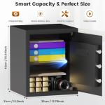 Fireproof Home Safe with Smart Alert System